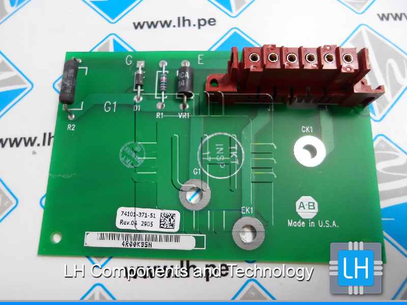 74101-371-51 Rev. 04       TARJETA ELECTRONICA ALLEN BRADLEY