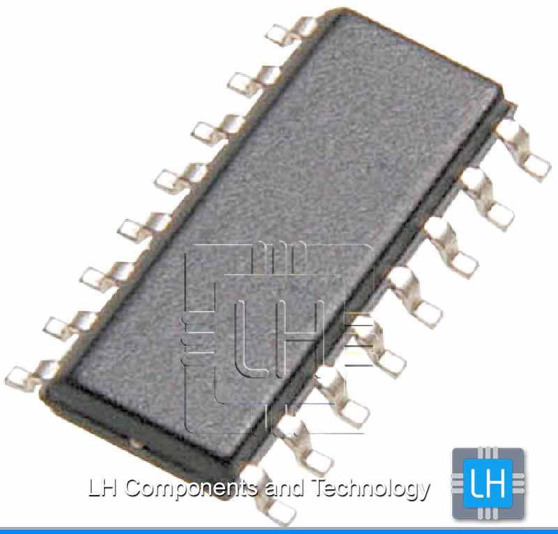 74HC365D Hex buffer/line driver; 3-state