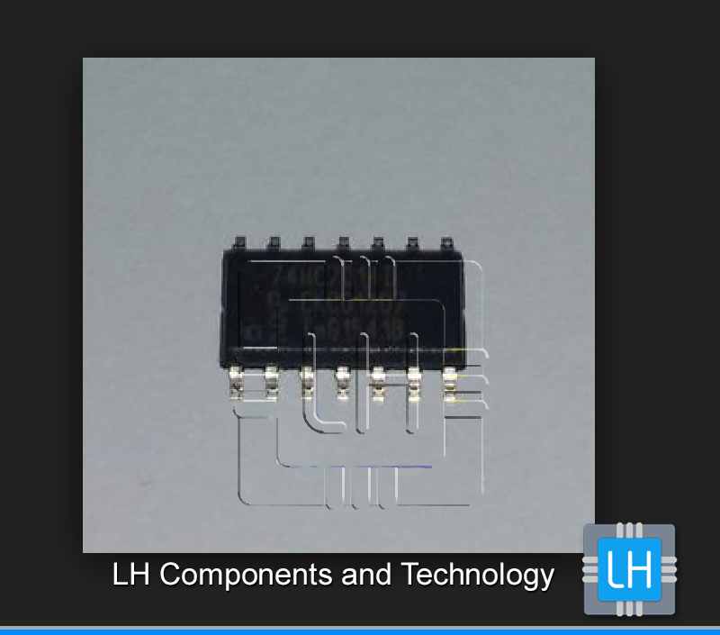 74HC7014D          Circuito Integrado Digital, 6bit, buffer, Schmitt trigger, driver, SMD