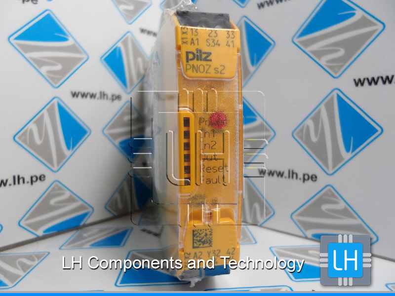 750102 PNOZ s2         Módulo de relay de seguridad, 24VDC, 3x NO