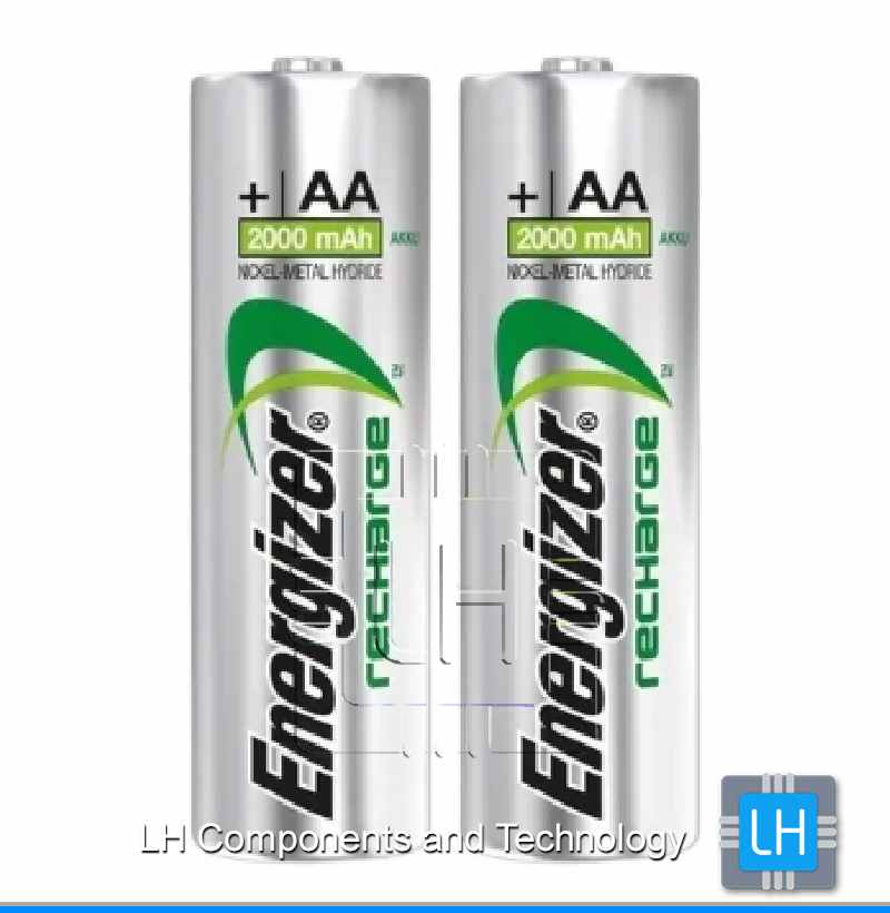 7638900417050           Pilas Recargable Ni-MH, 1.2V, 2000mah, AA, marca Energizer.