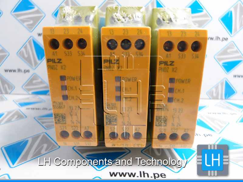 774-303 PNOZ/X2/24V    Safety Relay 24 V, 6 A