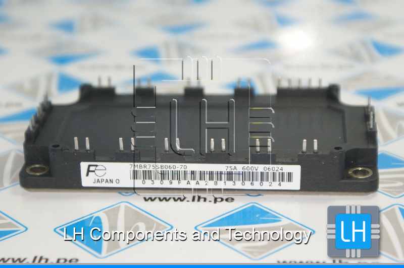 7MBR75SB060-70               MODULO IGBT 75A, 600V, N-CHANNEL