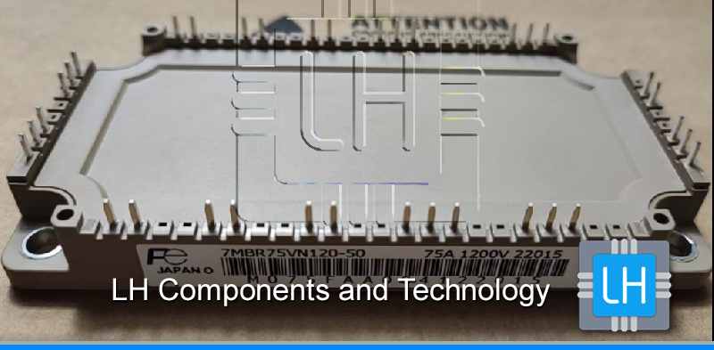 7MBR75VP060-50                Modulo IGBT; V Series 1200V / 75A / PIM; FUJI ELECTRIC