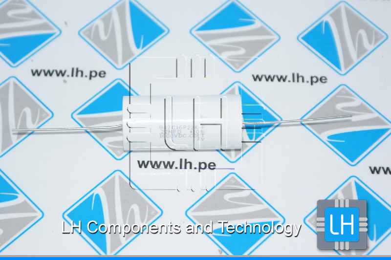 942C16P22K-F            Capacitor Film polipropileno Axial 0.22uF, 460V, 1600V, (PP)