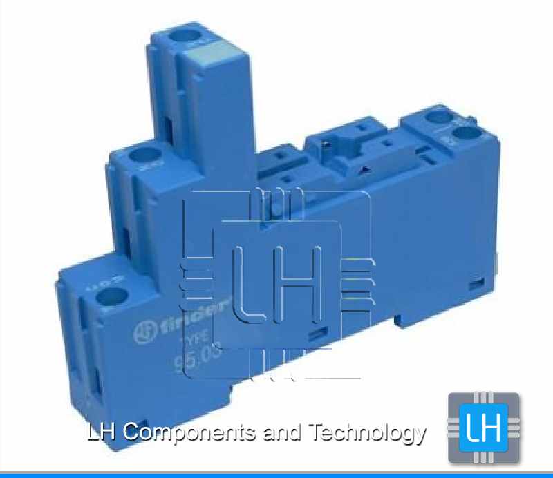 95.03.SMA              Socket; PIN: 5; 10A; 250VAC; DIN; screw terminals; Series: 40.31