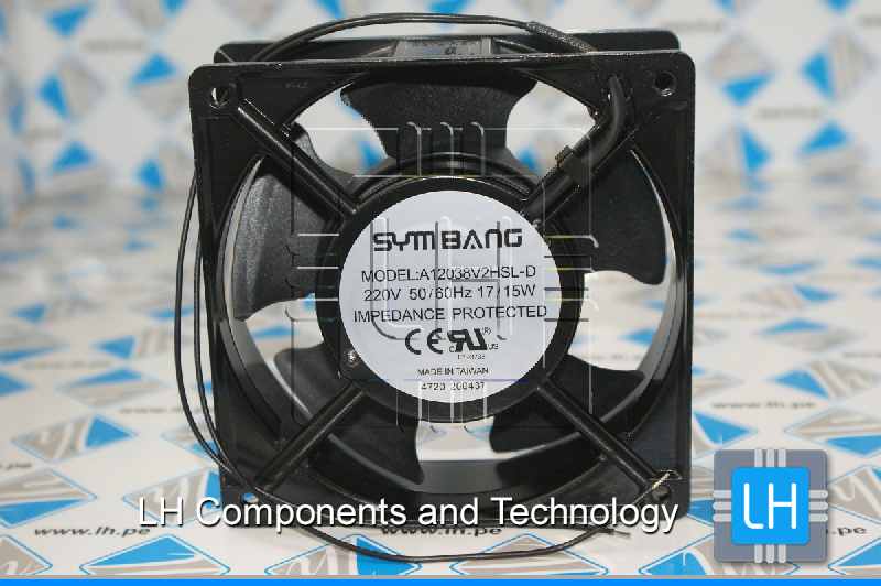 A12038V2HSL-D      Fan  AXIAL Size:120x120x38mm