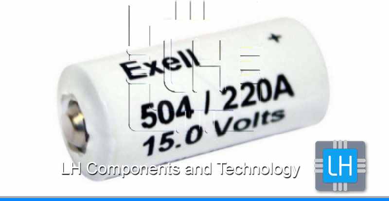 A220-504        Exell Batteries 15V Alkaline