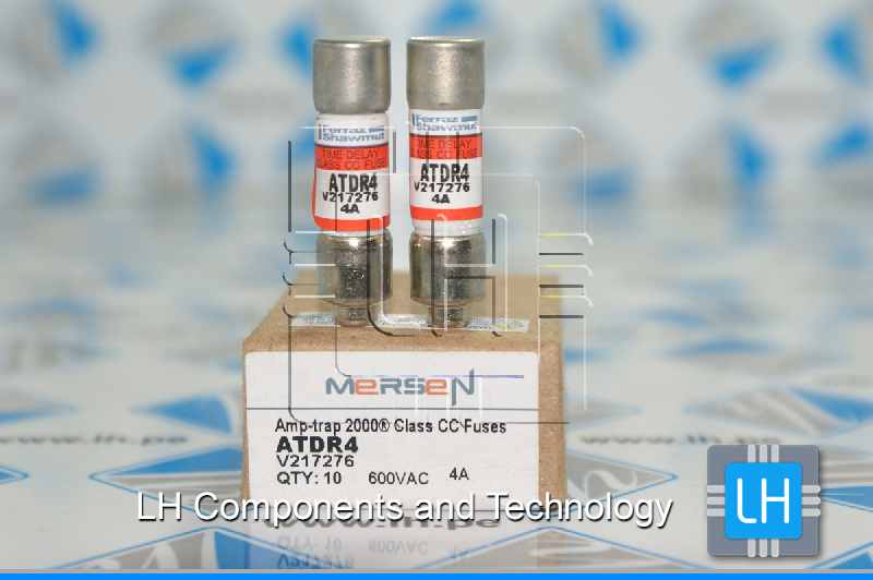 ATDR4            Fusible ATDR 4 Amperios, 600V, Clase CC