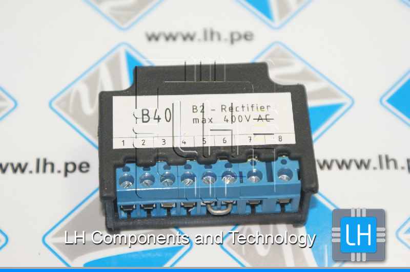 B40 B2-Rectifier max 400V            Domestic alternative B40 B2-Rectifier max 400VAC