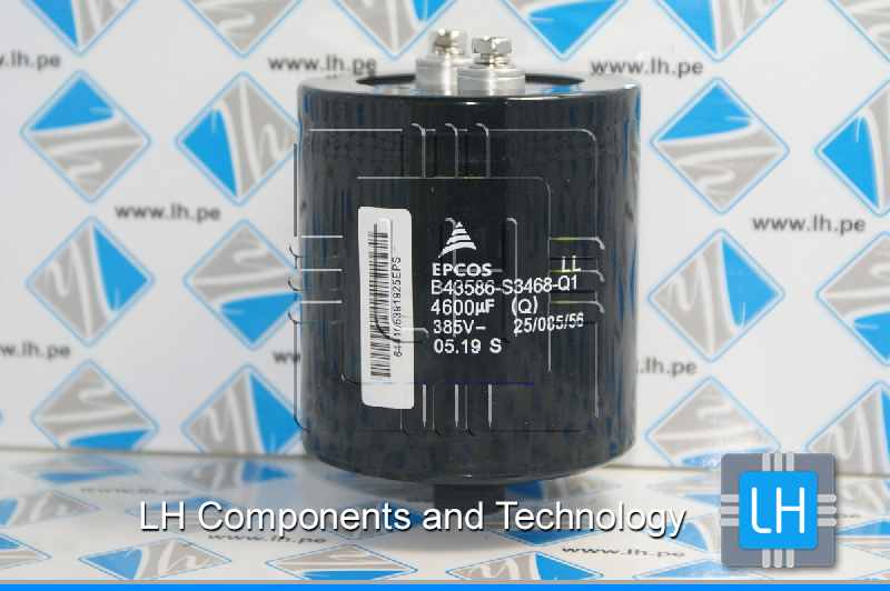 B43586-S3468-Q1          Condensador para Inversor 4600uF 385V