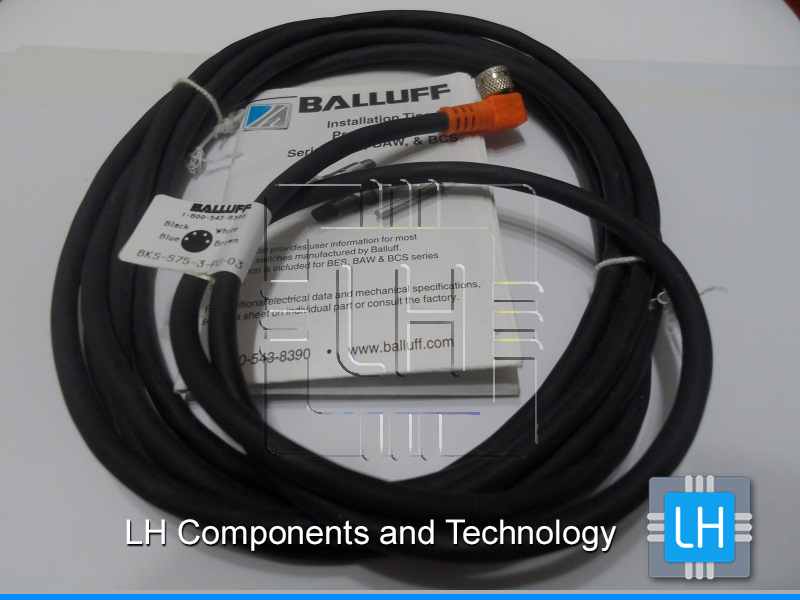 BKS-S75-3-PU-03  Cable para sensor balluf BKS-S75, 4 pines 90°C