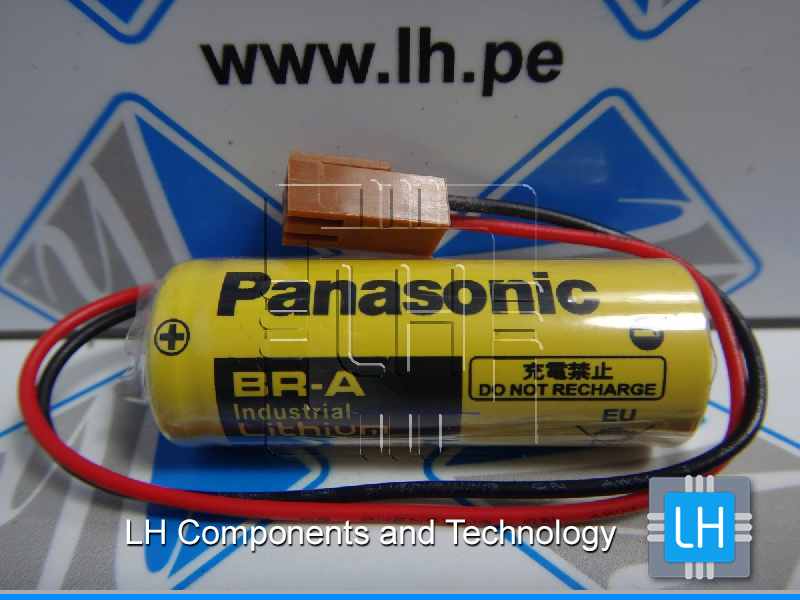 BR-A PLC FANUC            Batería Lithium 3V con conector marrón