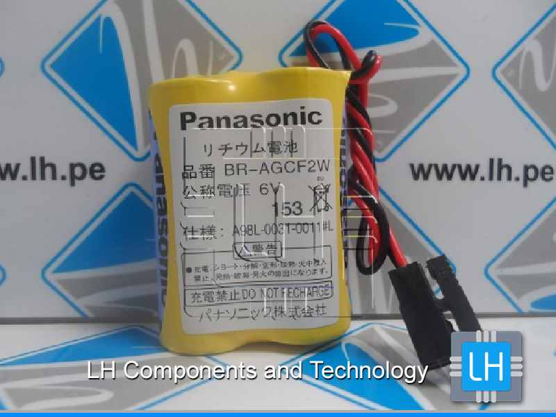 BR-AGCF2W A98L-0031-0011#L-N     Batería Lithium PACK para PLC