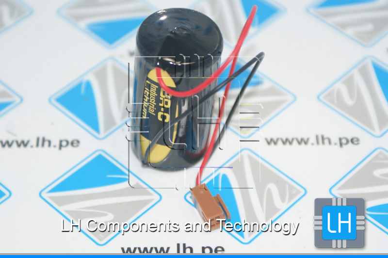 BR-C BR26505       Batería Lithium 3V, 5000mAh, tamaño C, con conector