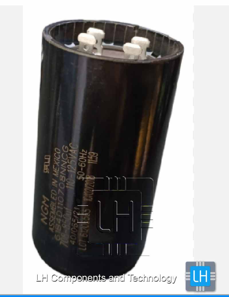 CD60-1 708-890uF 125VAC              Capacitor de arranque 708-890uF 125VAC