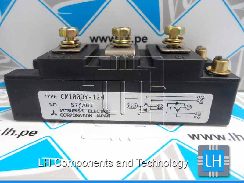 CM100DY-12H          IGBT Module Half Bridge 600V 100A 400W