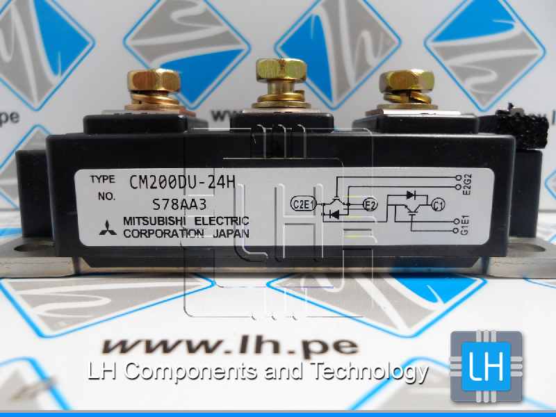 CM200DU-24H      MODULO IGBT Half Bridge 1200V 200A 1130W