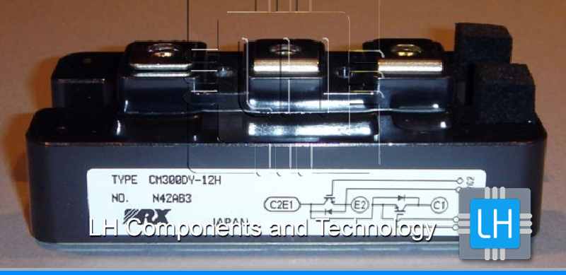 CM300DY-12H         IGBT Module Half Bridge 600V 300A 1100W Chassis Mount