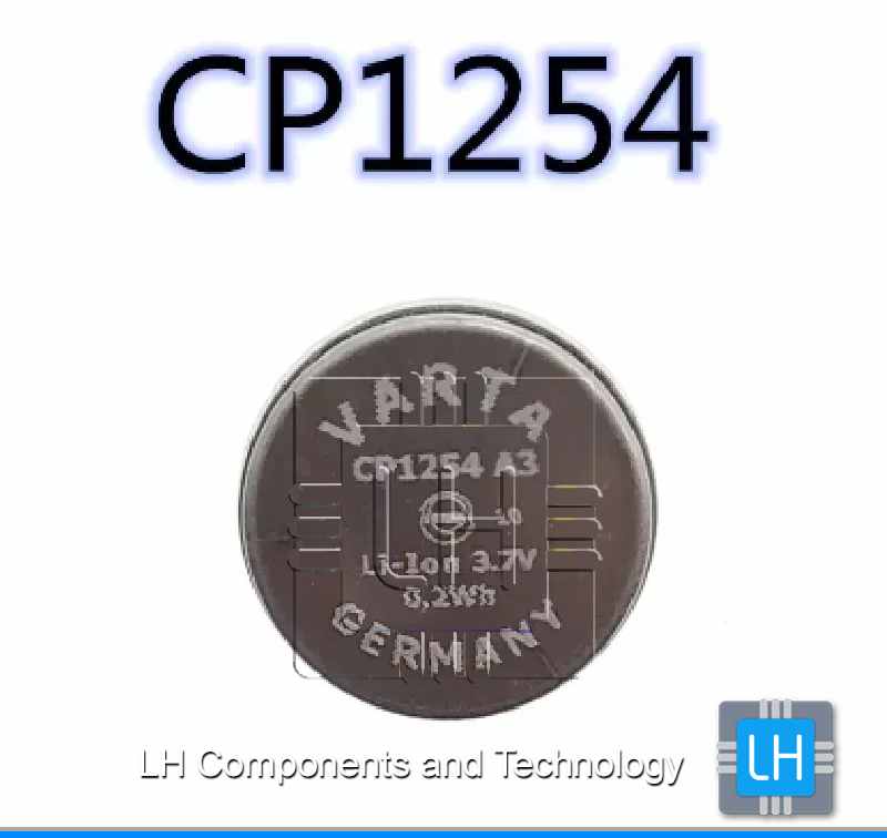 CP1254 A3 1254               Batería recargable, Li-Ion, 3.7V, 0.3Wh, para auriculares Sony WF-XB700 WF-H800 1000X