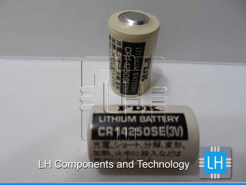 CR14250SE-S  Batería Lithium 3V, 1/2AA, 950mAh