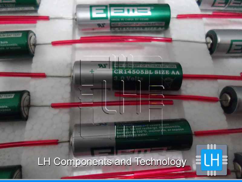 CR14505BL-AX       Battery Lithium 3.0V, 1800mAh