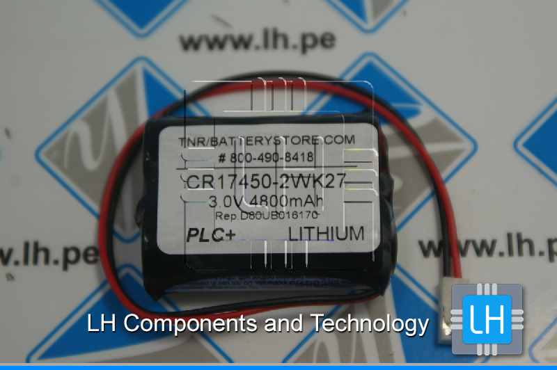 CR17450-2WK27            lithium battery for use in programmable logic controllers and industrial computers.