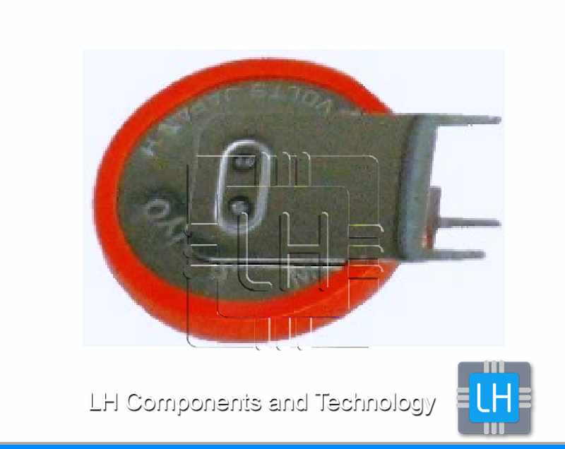 CR2032-FT4-2   Batería Lithium 3Volt, 3 pines vertical