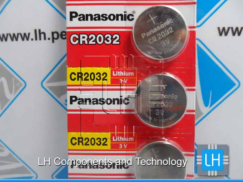 CR2032     Button type battery 3V, 20X3.2MM, 225mAH