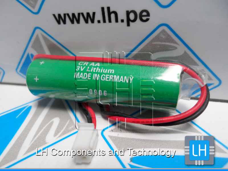 CRAA 6117201390    Batería lithium 3V, con cable y conector