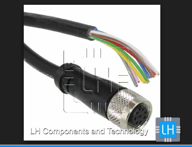 CSA106B05 CS-A1-06-B-05 95ACC2240    Cable para sensor M12, 8 Polos, con cable de 5 Metros Datalogic