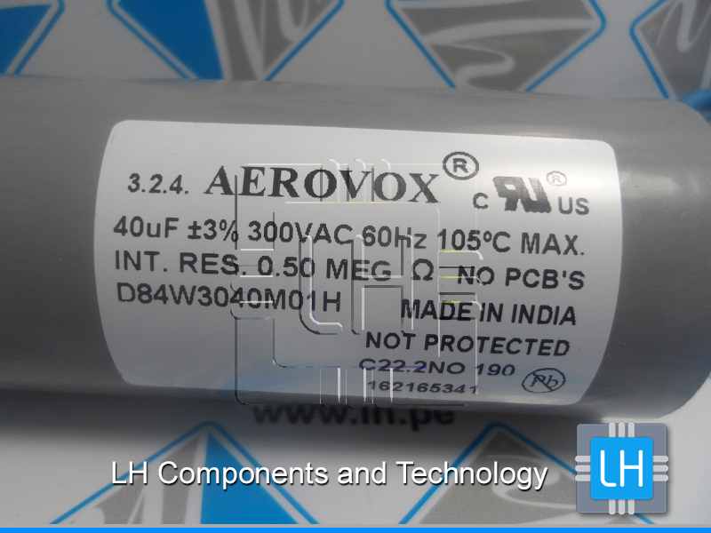 D84W3040M01H     Capacitor 40uF, 300VAC