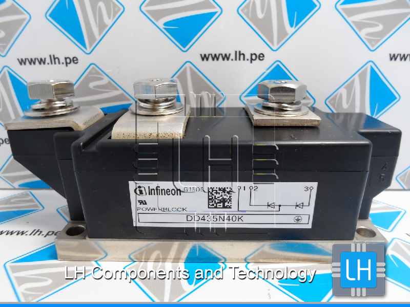 DD435N40K       Módulo Doble Diodo Serial;  435Amp. 4000V