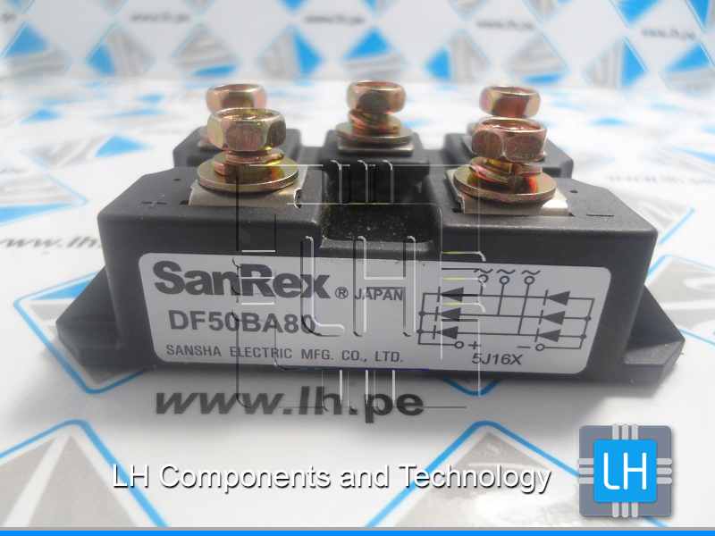 DF50BA80     THREE PHASE DIODE MODULES (BRIDGE)