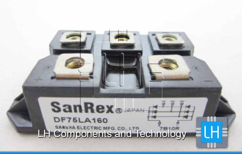 DF75LA160        MODULO THREE PHASE DIODE 75Amp, 1600V