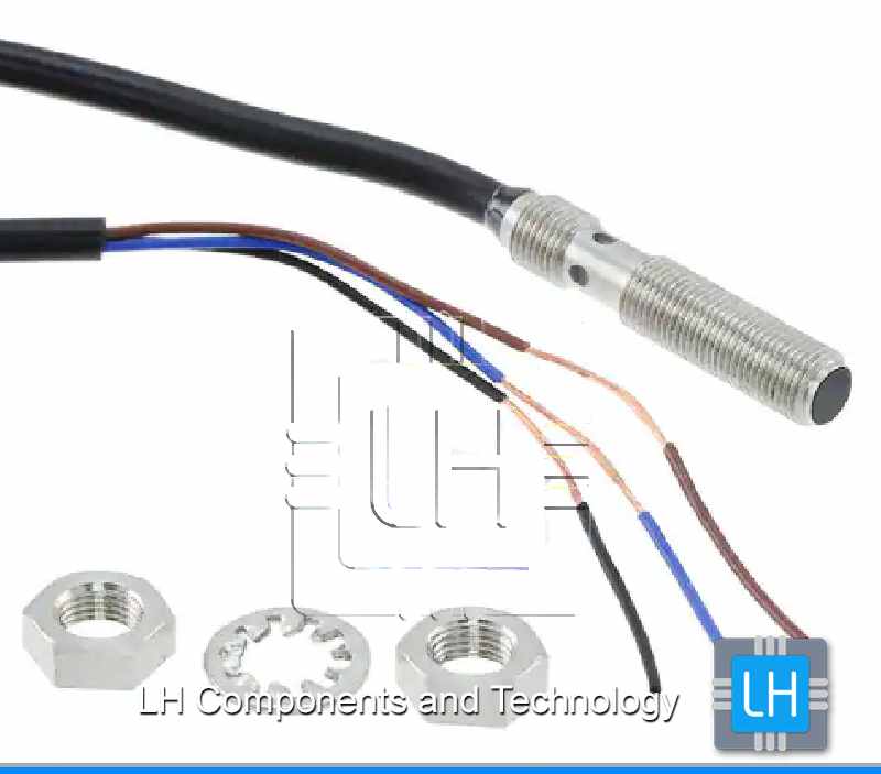 E2E-S04SR8-WC-B1               Sensor inductivo 10-30VDC, 50mA, M4, 0-0.8mm, cable de 2m