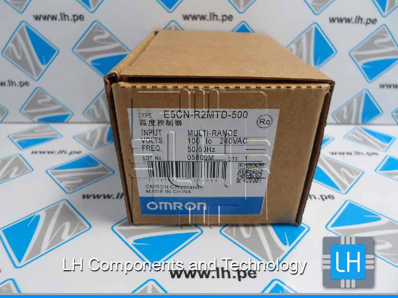 E5CN-R2MTD-500-AC100-240      Controladores Multi Rango 1/16 DIN 100-240VAC Relay Output, Vers.3