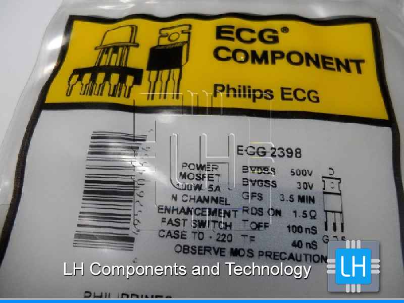 ECG2398  NTE Equvilent NTE2398 N channel MOSFET NTE2398 MOSFET N