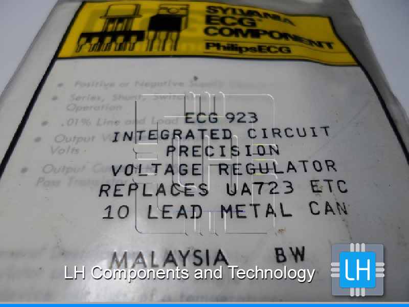 ECG923  Integrated Circuit NOS NTE923 Metal Can NIB LM723CH Cros