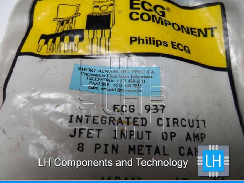 ECG937  NTE Equivalent NTE937 IC-JFET INPUT OP AMP