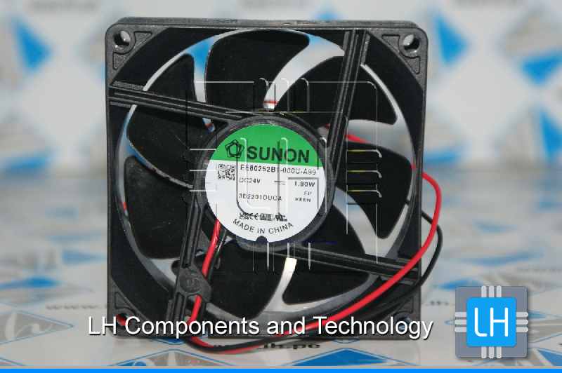 EE80252B1-000U-A99               Ventilador axial, 24VDC, 80x80x25mm, 69.7m3/h