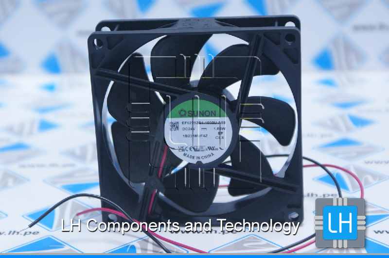 EF92252S1-1000U-A99            Ventilador DC, axial, 24VDC, 92x92x25mm, 87.5m3/h