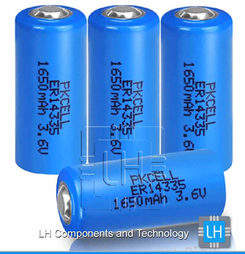 ER14335          Batería lithium 2/3AA, 3.6V, 1650mAh, no recargable