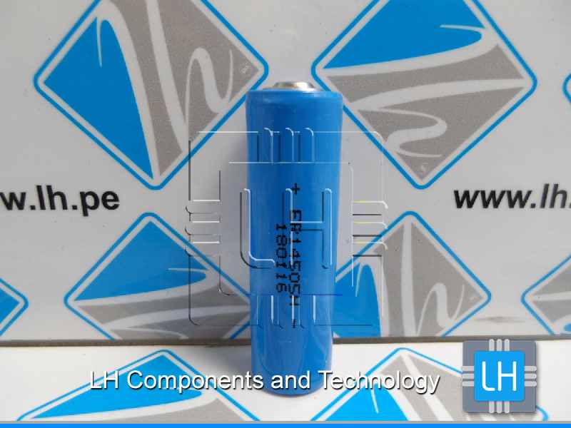 ER14505H      Batería Lithium 3.6V, 2400mAh, AA