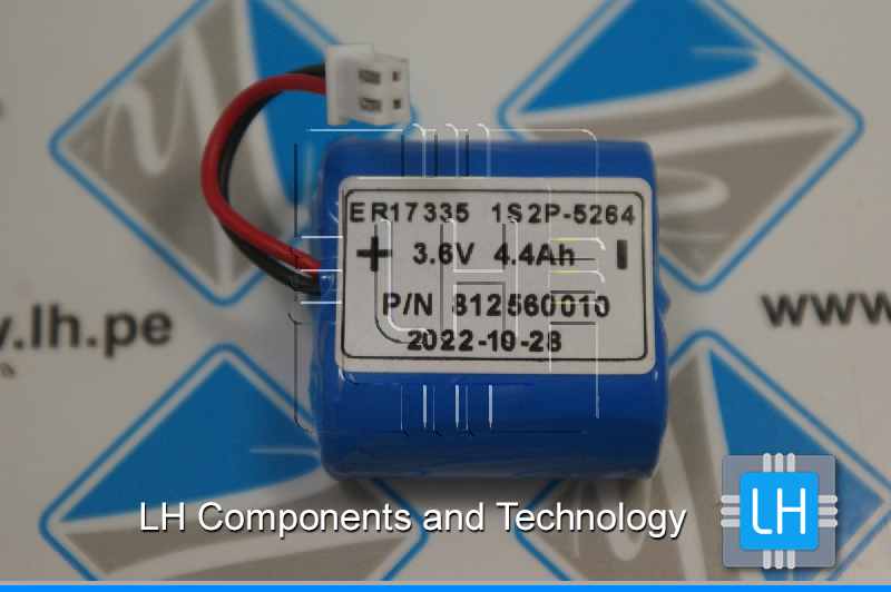 ER17335 1S2P-5264        Pack de Baterías Lithium 3.6V, 4.4Ah con conector