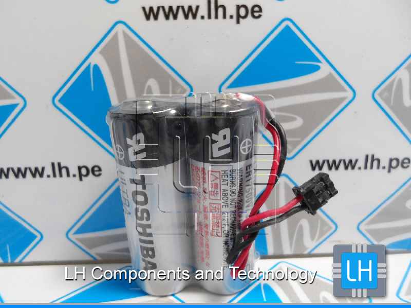 ER17500VPS2C53 ER17500V    Bateria Lithium con cable y conector  TOSHIBA ER17500V -2/Pack 3.6V 5400mAh, #T4540 Ys PLC