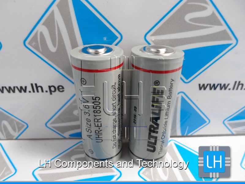 UHR-ER18505    Batería Lithium Tipo A, 3.6V, 4.00Ah