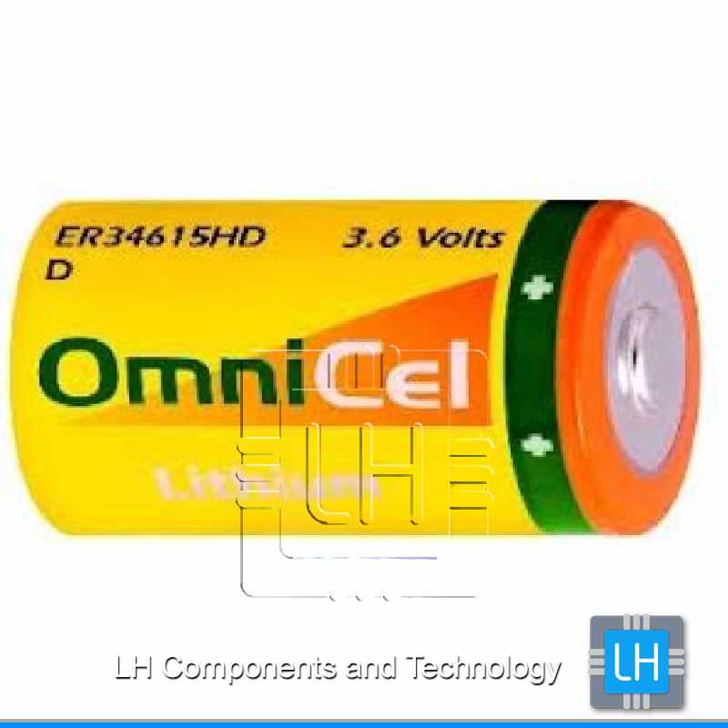 ER34615HD Lithium Thionyl Chloride (Li-SOCI2) Battery