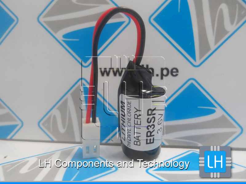 ER3SR    Batería Lithium 3.6V, 1200mAh, con cable y conector