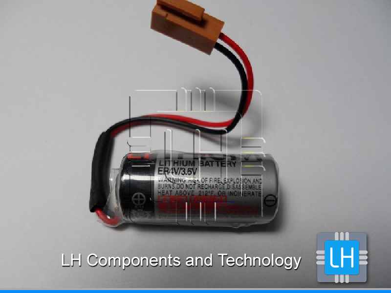 ER4V/3.6V          Batería lithium 3.6V con conector marrón